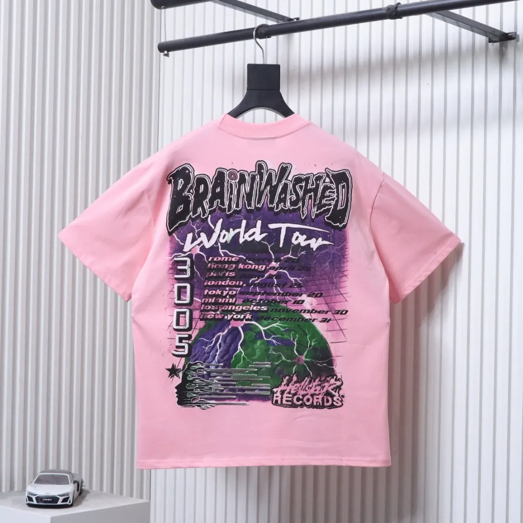 Back of Hellstar Futuristic Graffiti T-Shirt