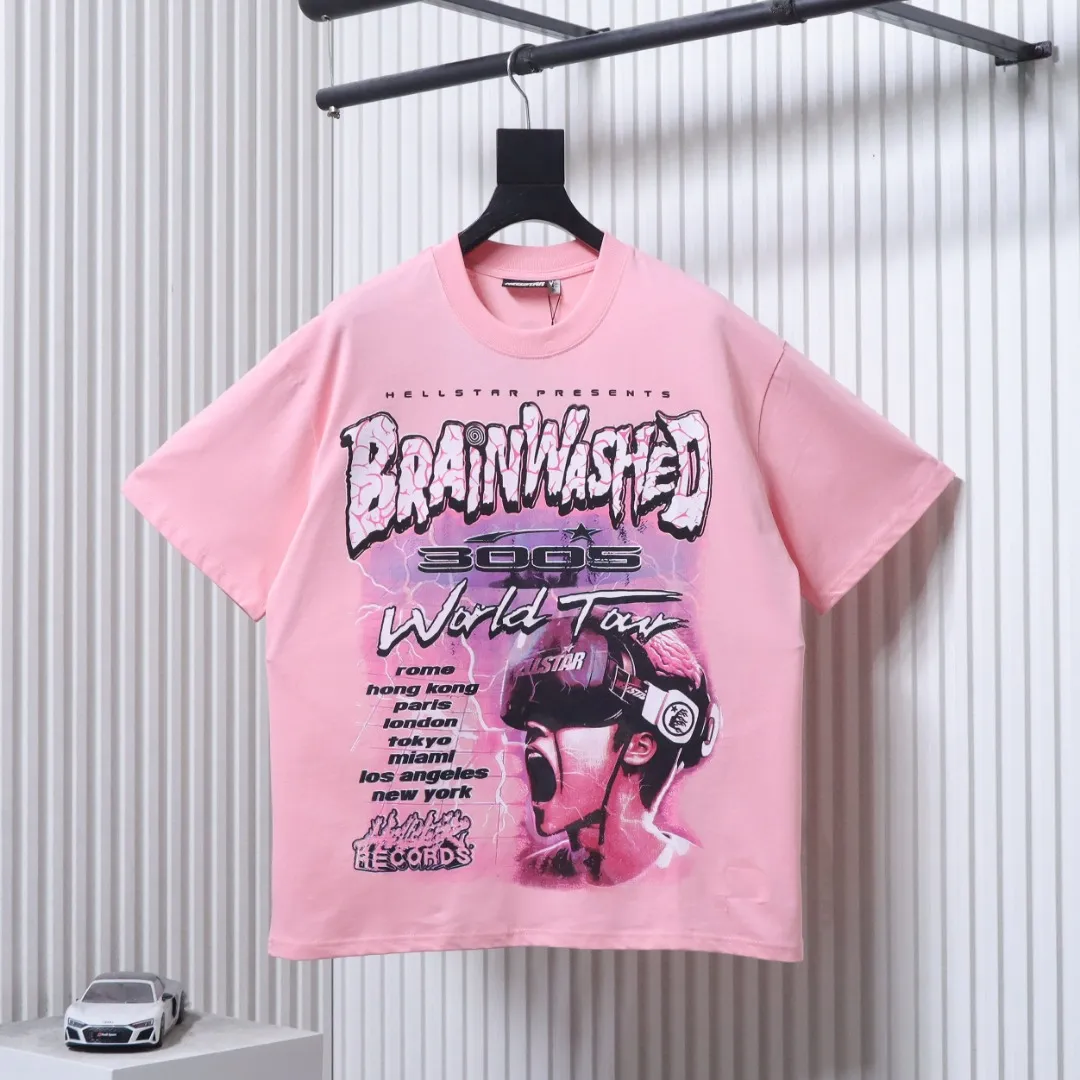 Hellstar Futuristic Graffiti T-Shirt