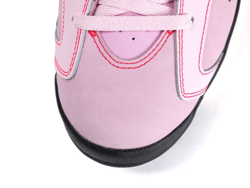 Jordan 6 Awake NY Playful Pink High-Top Sneakers Top View Detail
