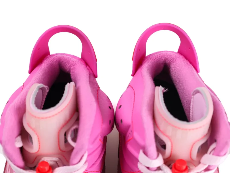 Jordan 6 Awake NY Playful Pink High-Top Sneakers Tounge View