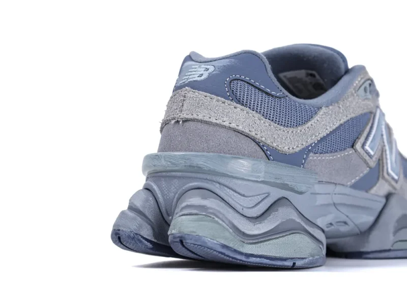 New Balance 9060 Arctic Grey rear heel detail
