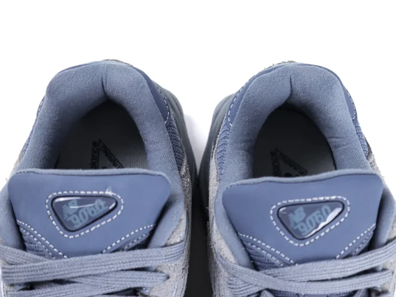 New Balance 9060 Arctic Grey tongue logo detail
