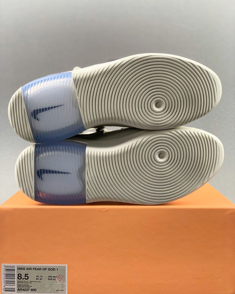 Air Fear Of God 1 Light Bone Outsole View