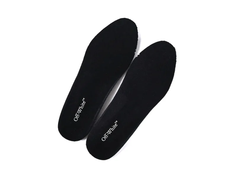 Off-White Be Right Back Sneakers White Black Insoles