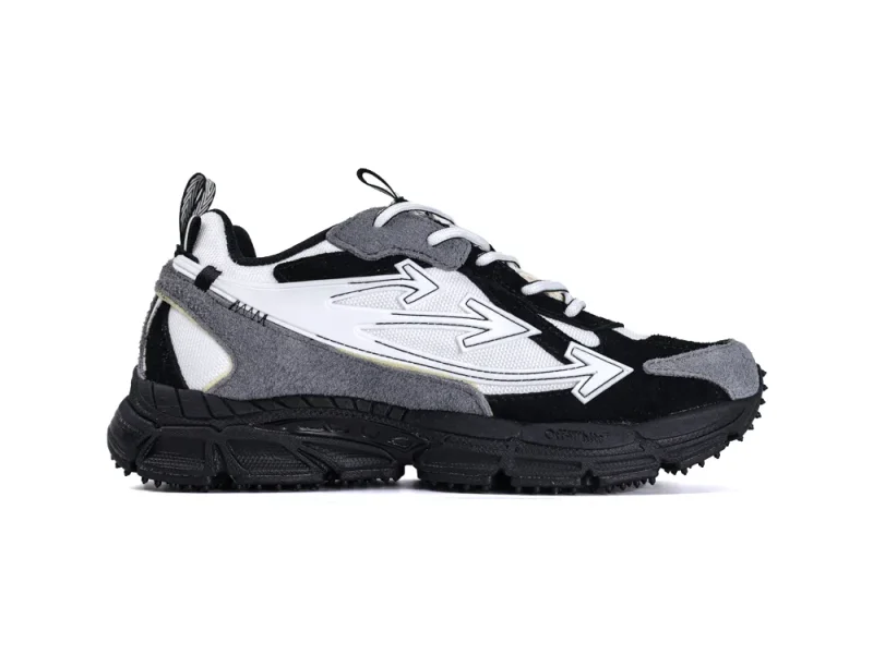 Off-White Be Right Back Sneakers White Black Right View