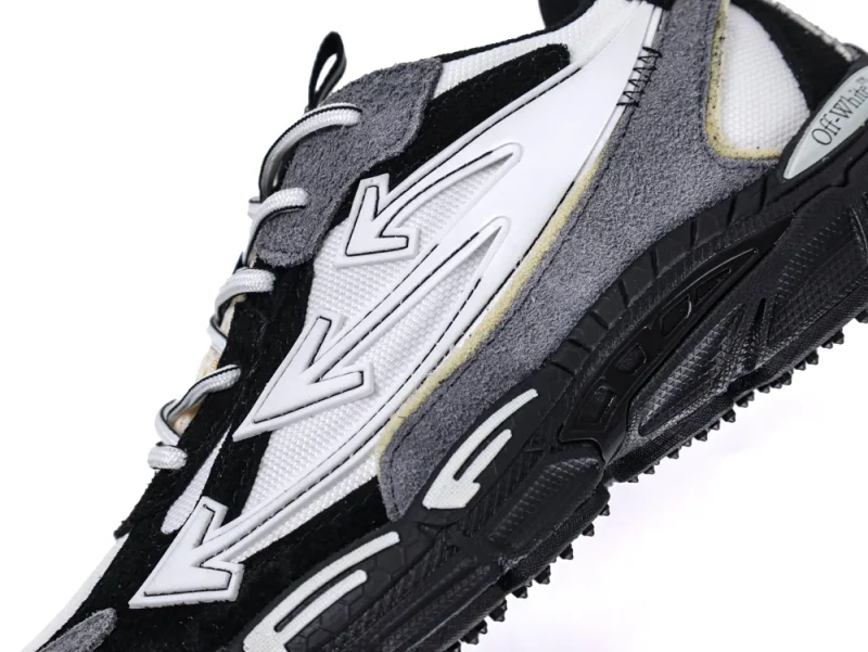 Off-White Be Right Back Sneakers White Black Side Detail