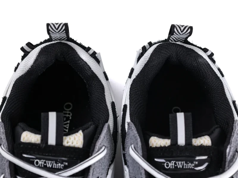 Off-White Be Right Back Sneakers White Black Tongue View