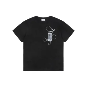 Off-White Digital Headphones Arrow Print T-Shirt