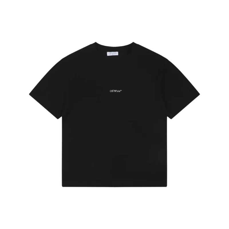 Off-White Horse Arrow Print Short-Sleeve T-Shirt Color Black