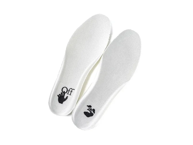 Off-White Odsy 2000 Sneakers White Purple insoles detail