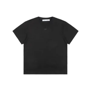 Off-White Overlapping Black Vinyl Arrow Print T-Shirt Color Black