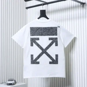 Off-White Sandblasted Arrow Silver T-Shirt