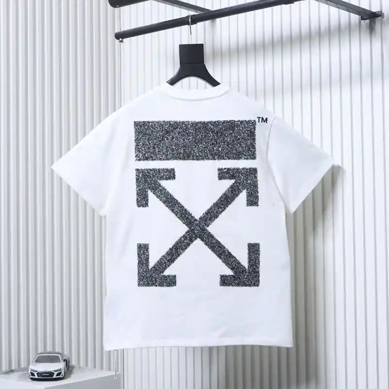 Off-White Sandblasted Arrow Silver T-Shirt
