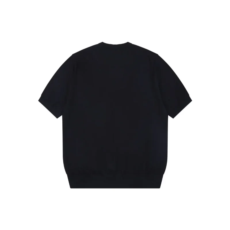 Back of RL Jacquard Pony Logo T-Shirt