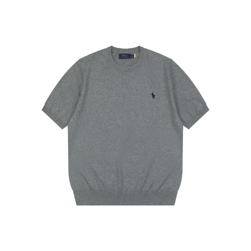 RL Jacquard Pony Logo T-Shirt Color Gray