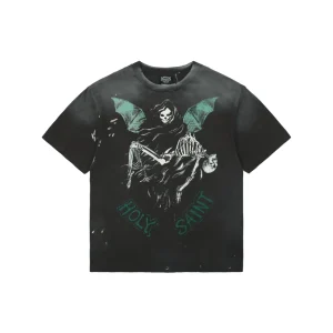 Saint Michael Grim Reaper Graphic T-Shirt