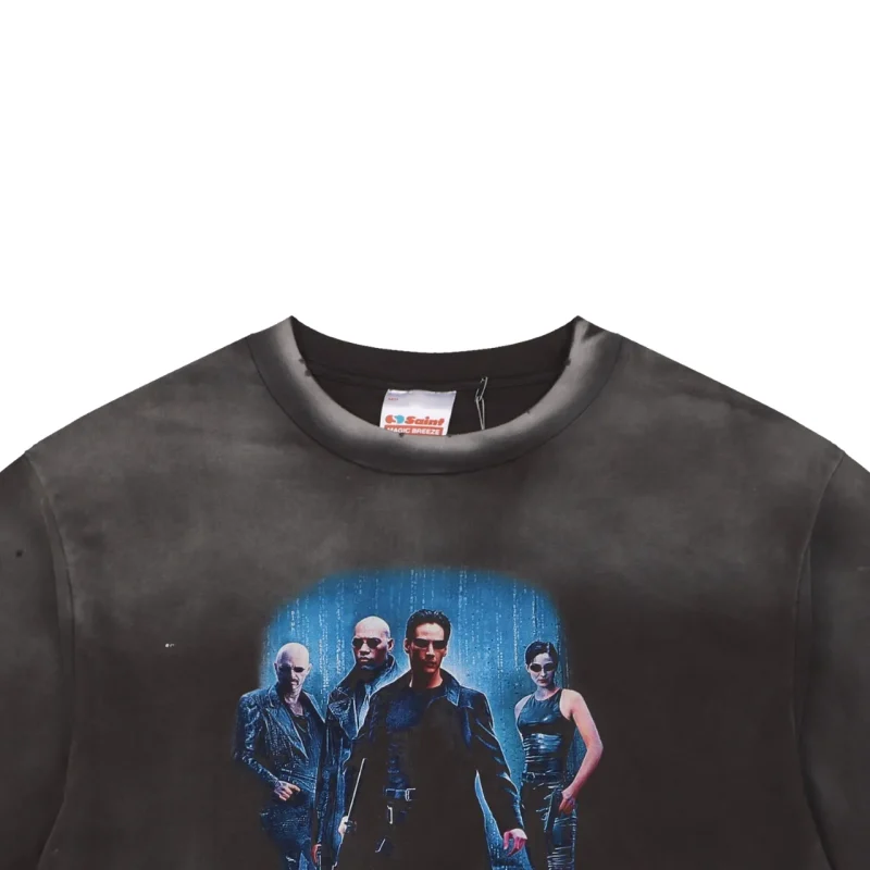 Close-up Details of T-Shirt