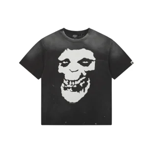 Saint Michael Skull Graphic T-Shirt