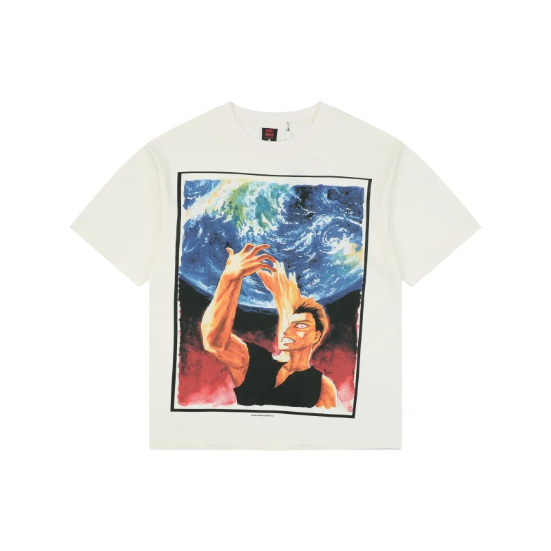 Saint Michael x Parasyte Vintage Anime Graphic T-Shirt