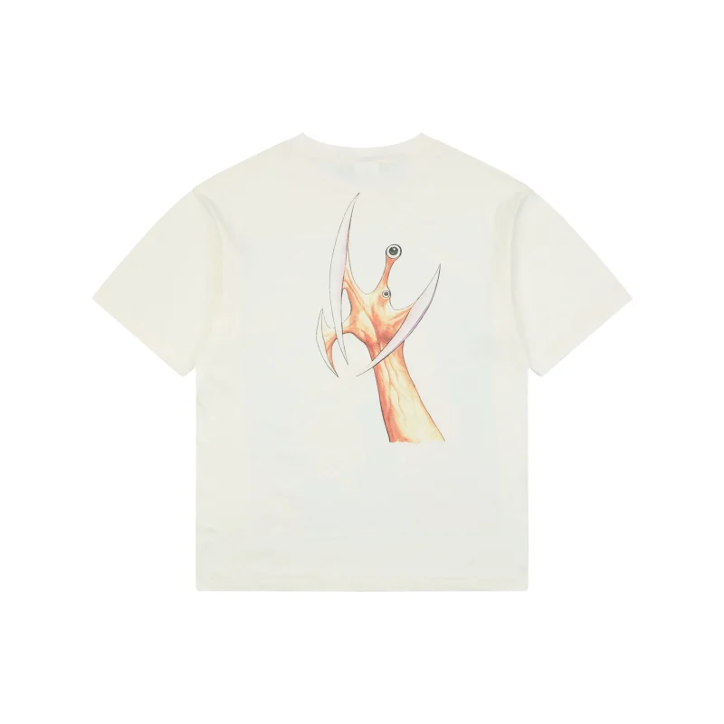 Back of Saint Michael x Parasyte Vintage Anime Graphic T-Shirt
