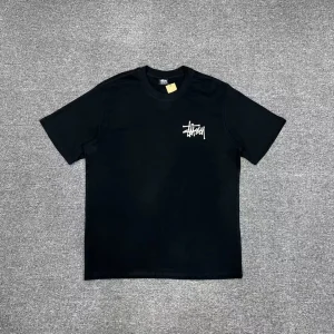 Stussy Built Tough Worldwide Logo T-Shirt Color Black
