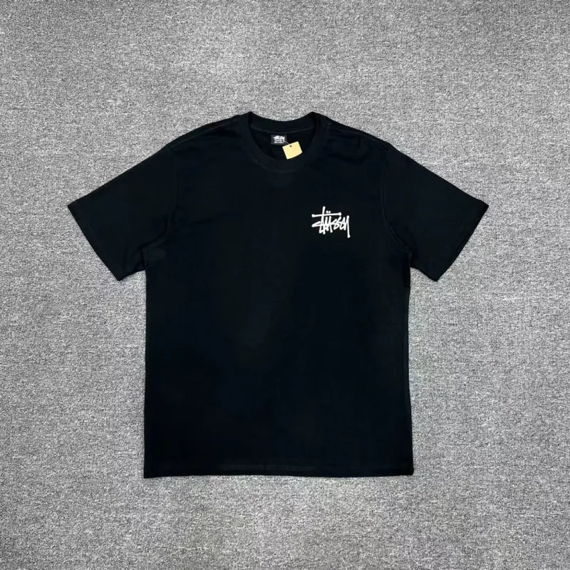 Stussy Built Tough Worldwide Logo T-Shirt Color Black