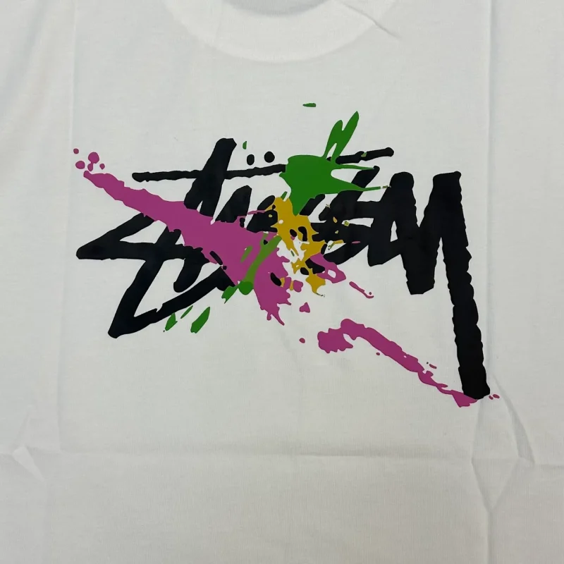 Close-up View of Logo Colorful Graffiti