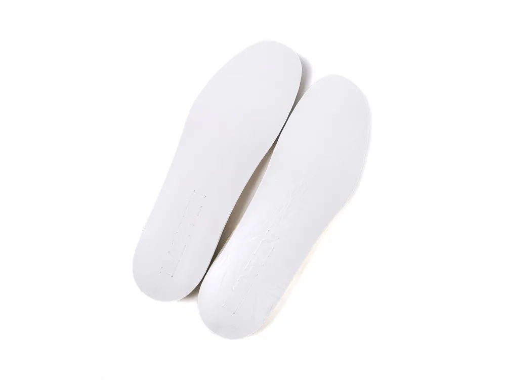 Lanvin Curb Sneakers White Black Gum Cushioned Insoles Detail
