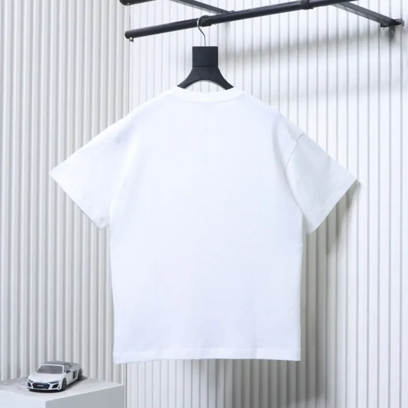 Back Acne 1996 Pocket Logo Print T-Shirt Color White