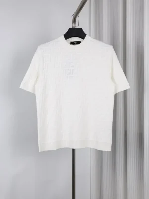 All-Over FF Jacquard Knit T-Shirt