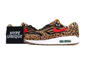 Atmos x Air Max 1 DLX Animal Pack 2.0 Pair Display with Hypeunique Card