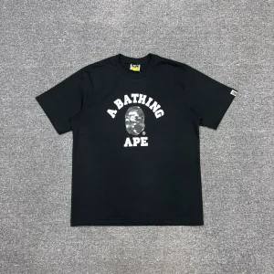 BAPE City Camo College Black Glow-In-The-Dark T-Shirt