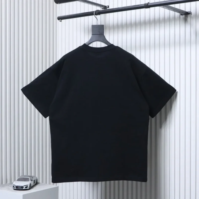 Back Blue Embroidered Logo T-Shirt