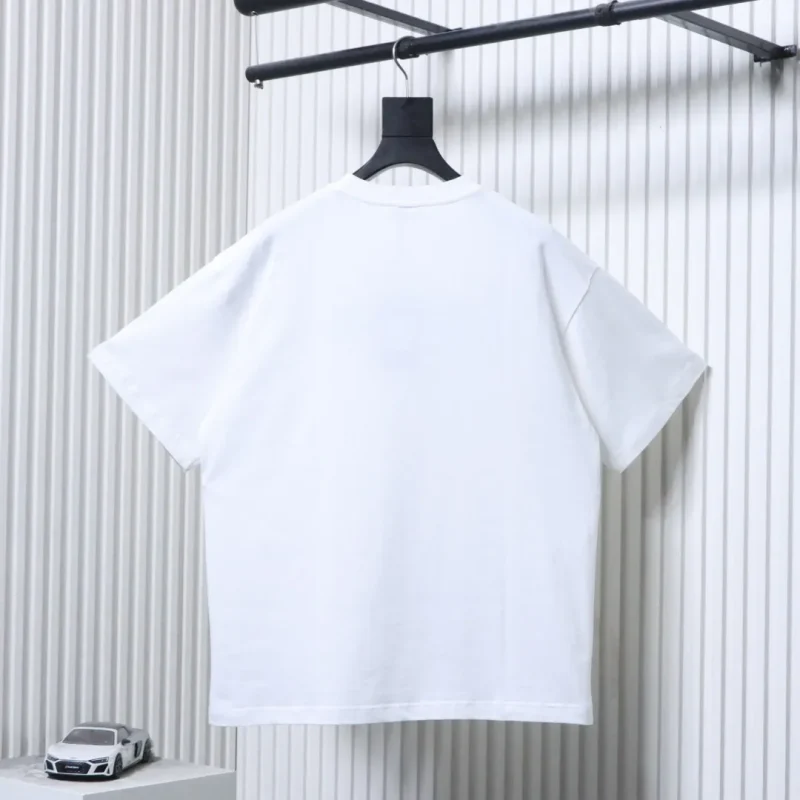 Back Blue Embroidered Logo T-Shirt