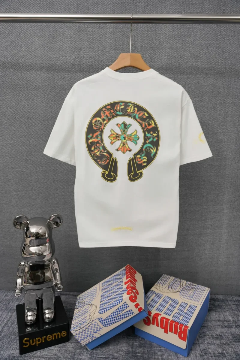 Back CH Camo Horseshoe Pocket T-Shirt