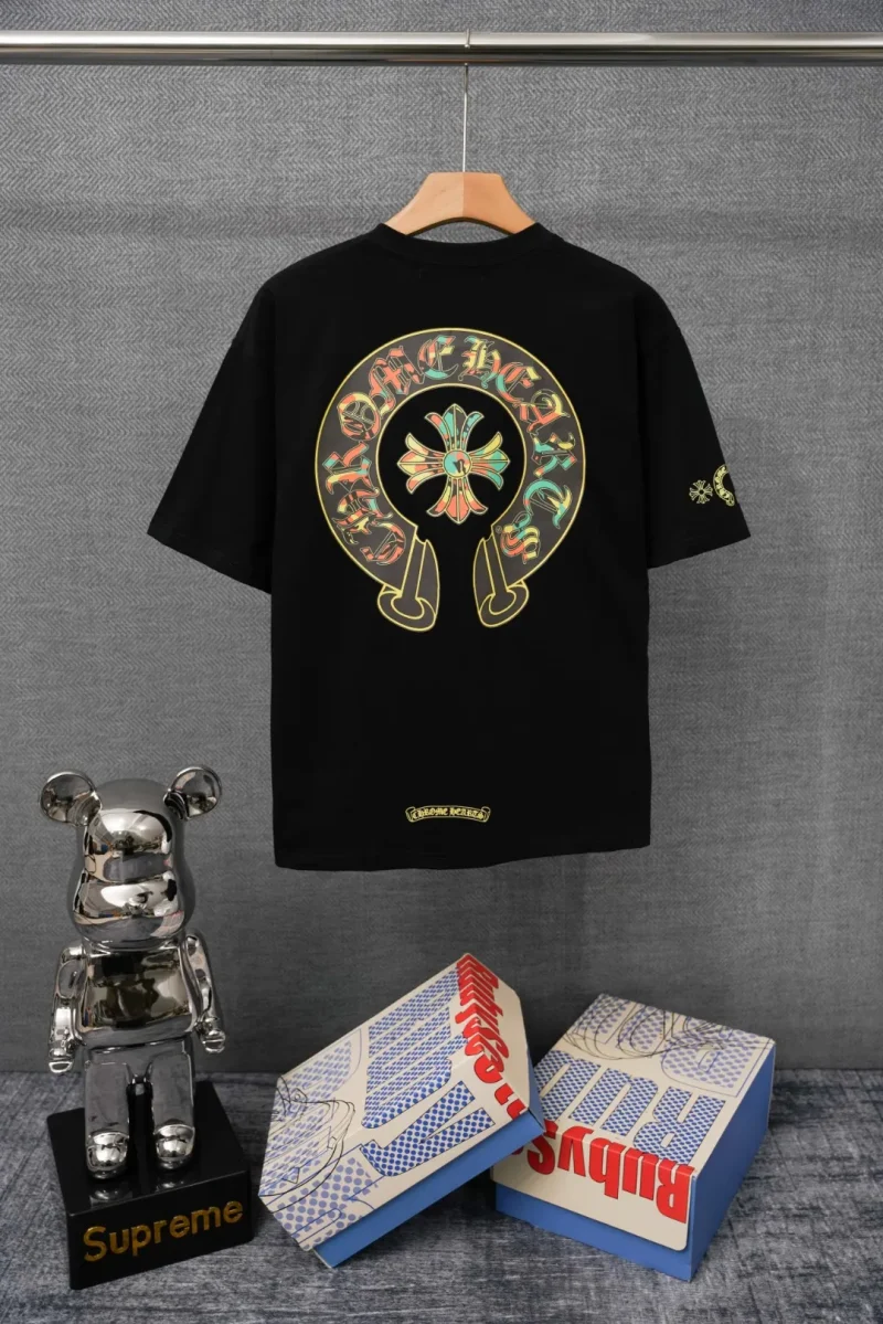 Back CH Camo Horseshoe Pocket T-Shirt