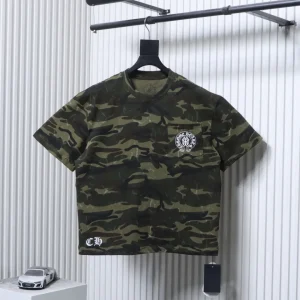 CH Camouflage Pocket Logo Oversized T-Shirt