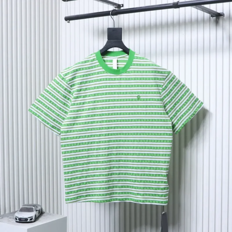 CH Cross Striped Oversized T-Shirt