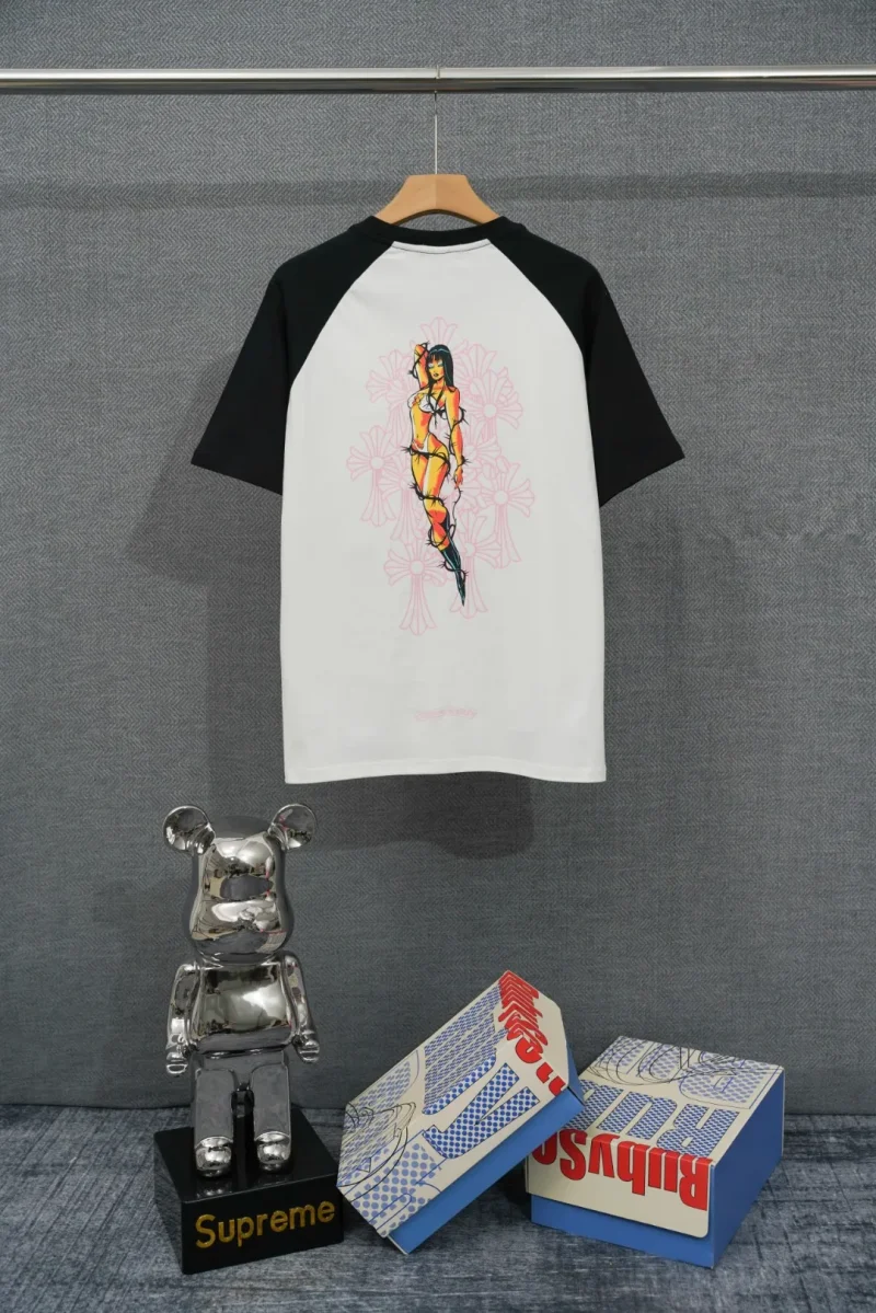 Back CH Deadly Doll Graphic Raglan T-Shirt