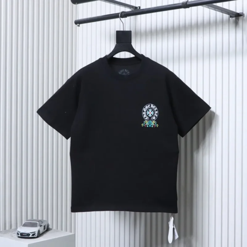 CH Floral Cross Logo Graphic T-Shirt