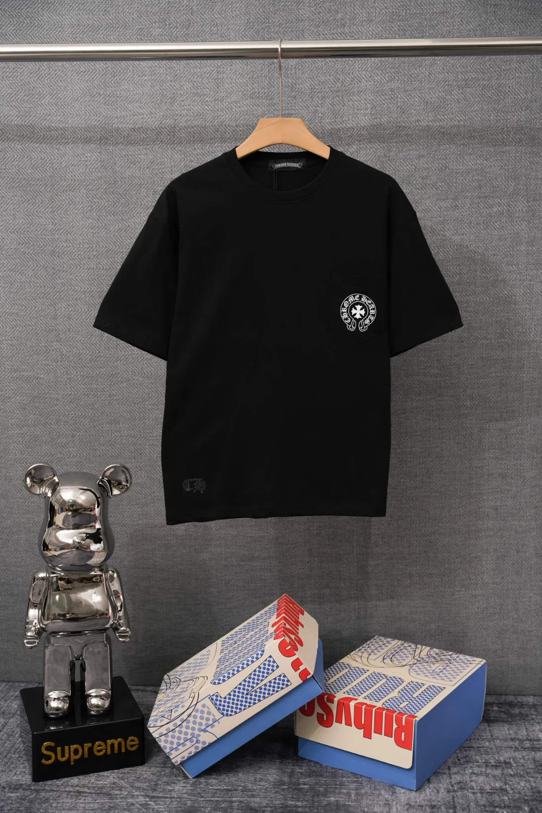 CH Gothic Letter Pocket T-Shirt