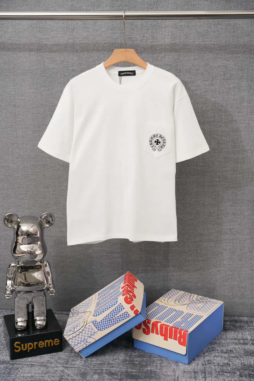 CH Gothic Letter Pocket T-Shirt