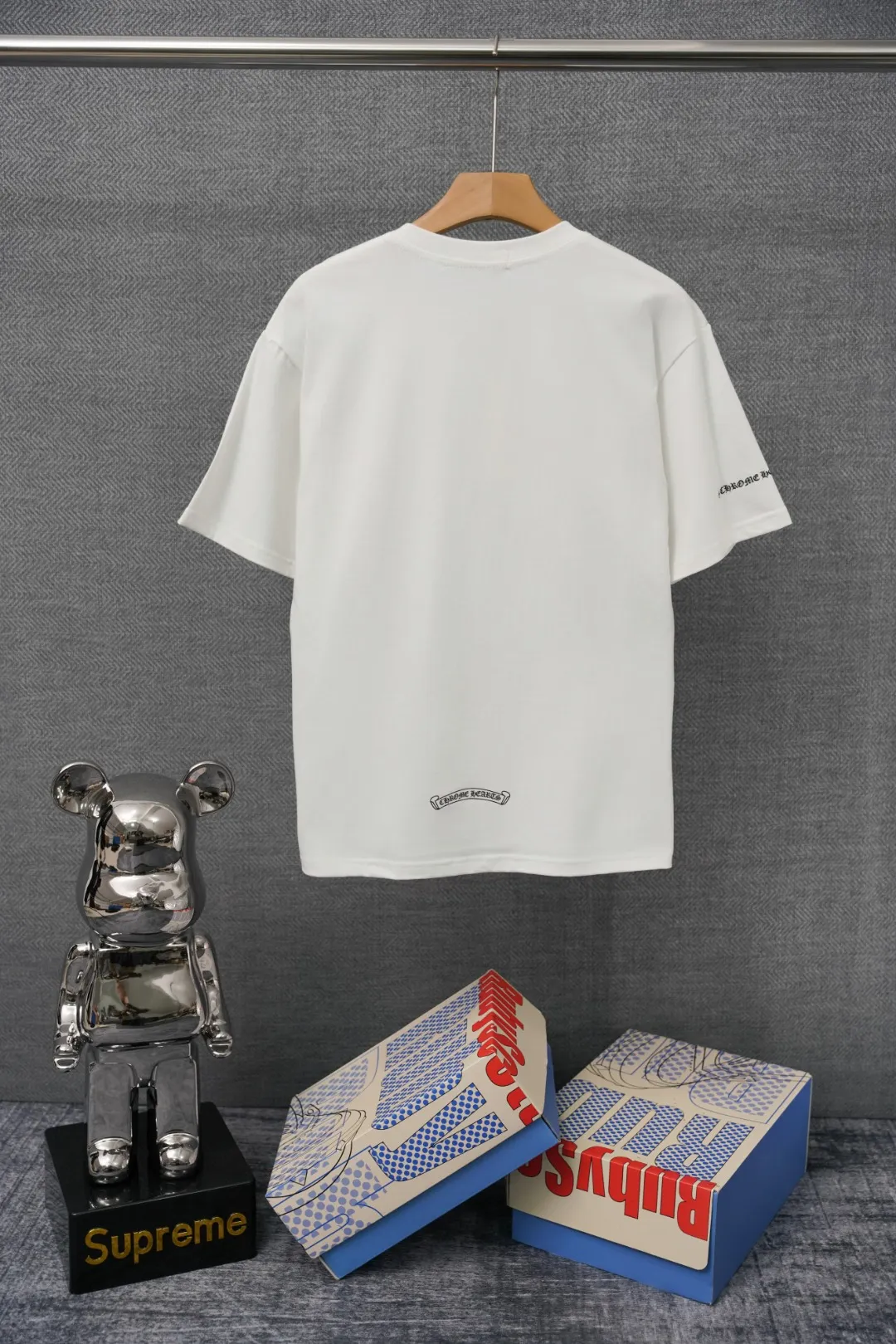 Back CH Gothic Neck Logo Pocket T-Shirt