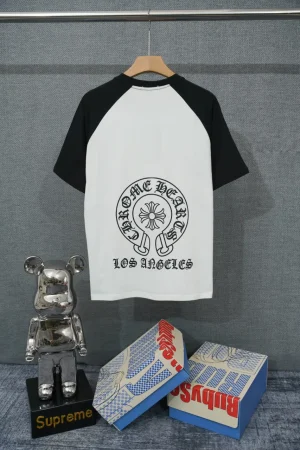 Back CH Los Angeles Horseshoe Logo Raglan T-Shirt