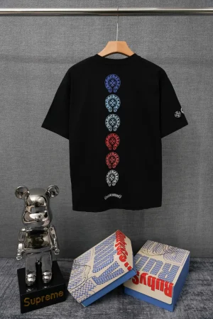 Back CH Multi Horseshoe Vertical Logo Pocket T-Shirt