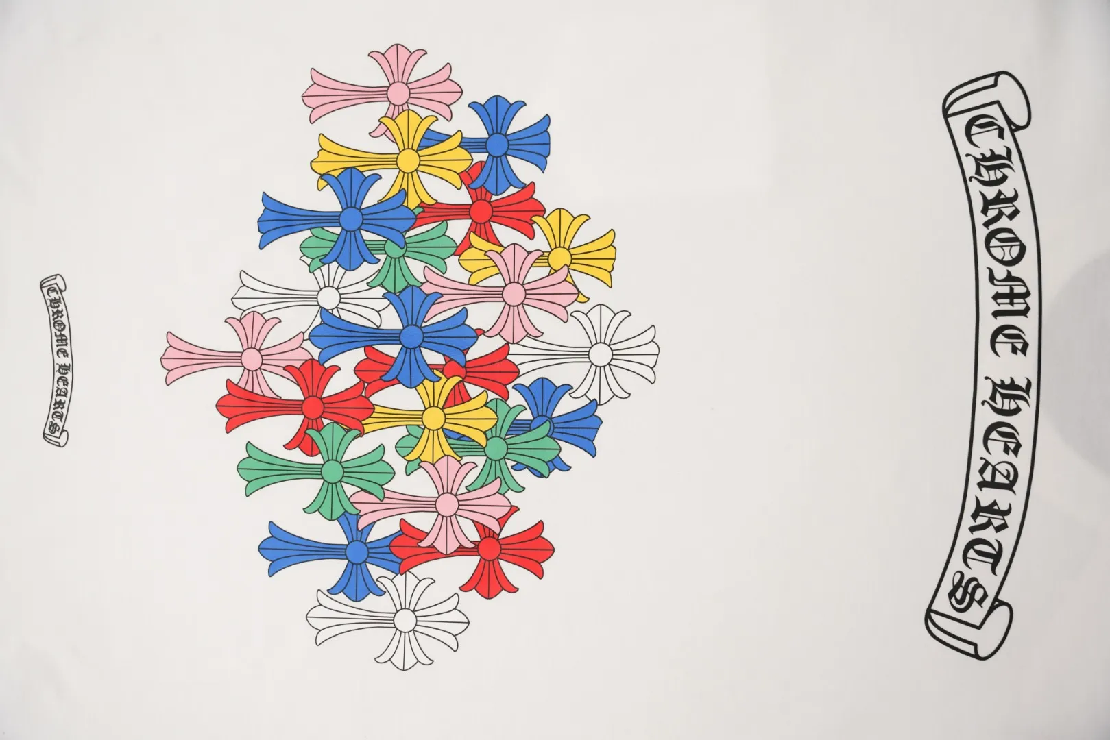 Multicolor Cross Cluster Logo