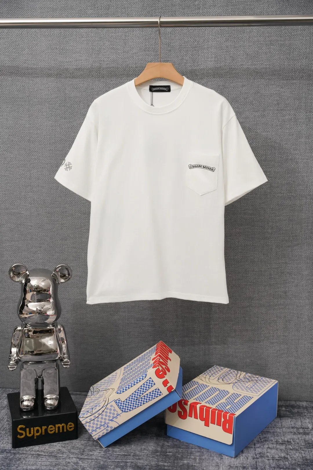 CH Multicolor Cross Cluster Pocket T-Shirt