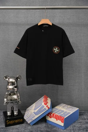 CH Orange & Aqua Cross Logo Pocket T-Shirt