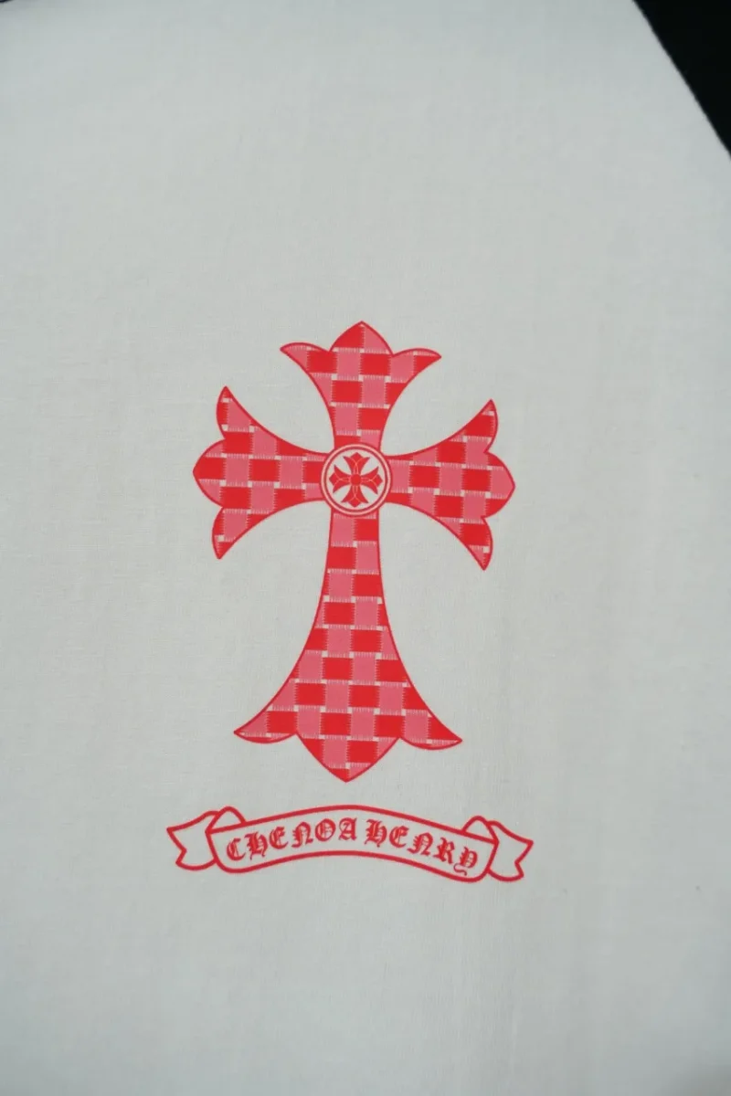Logo Cross Pink Checkered