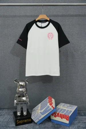 CH Pink Horseshoe Logo Raglan T-Shirt